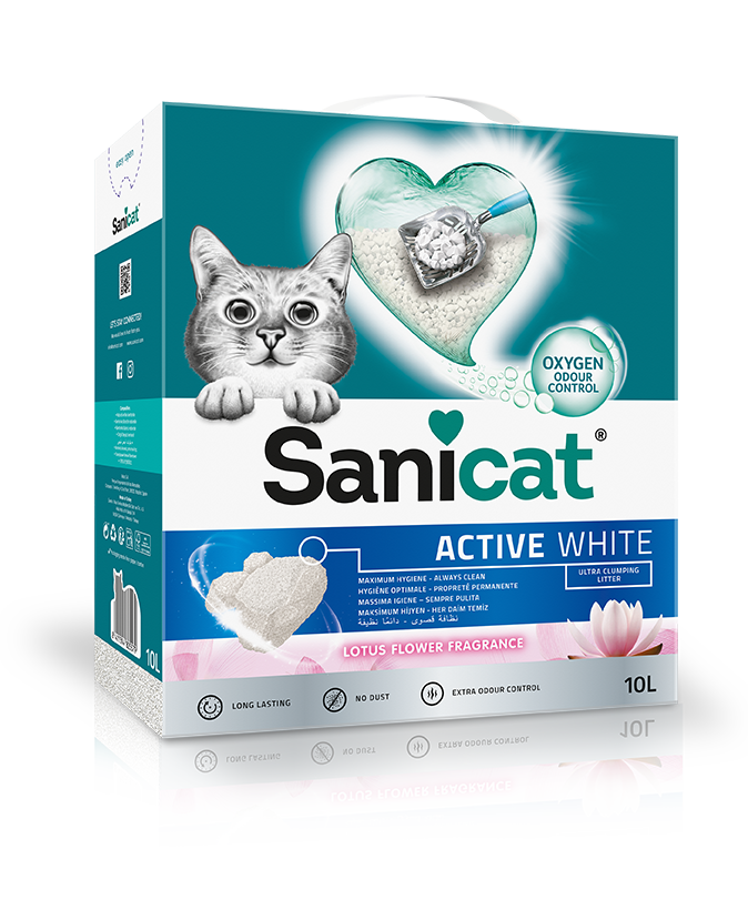 Sanicat Active White Lotus Flower 10L