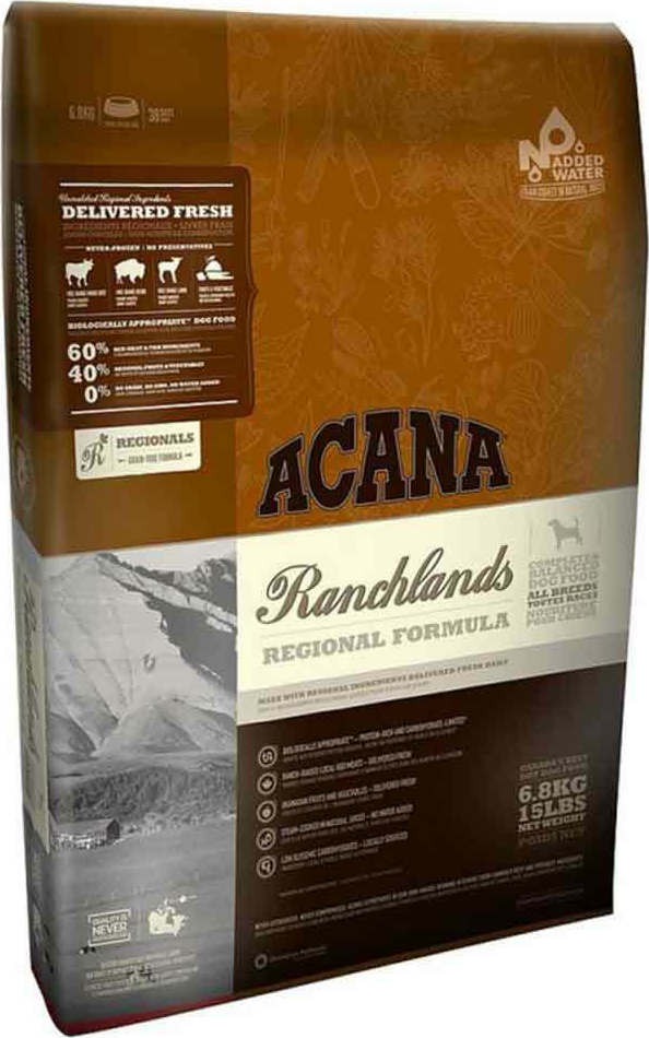 Acana Ranchlands 0.34kg Grain Free Dry Dog Food with Lamb / Meat